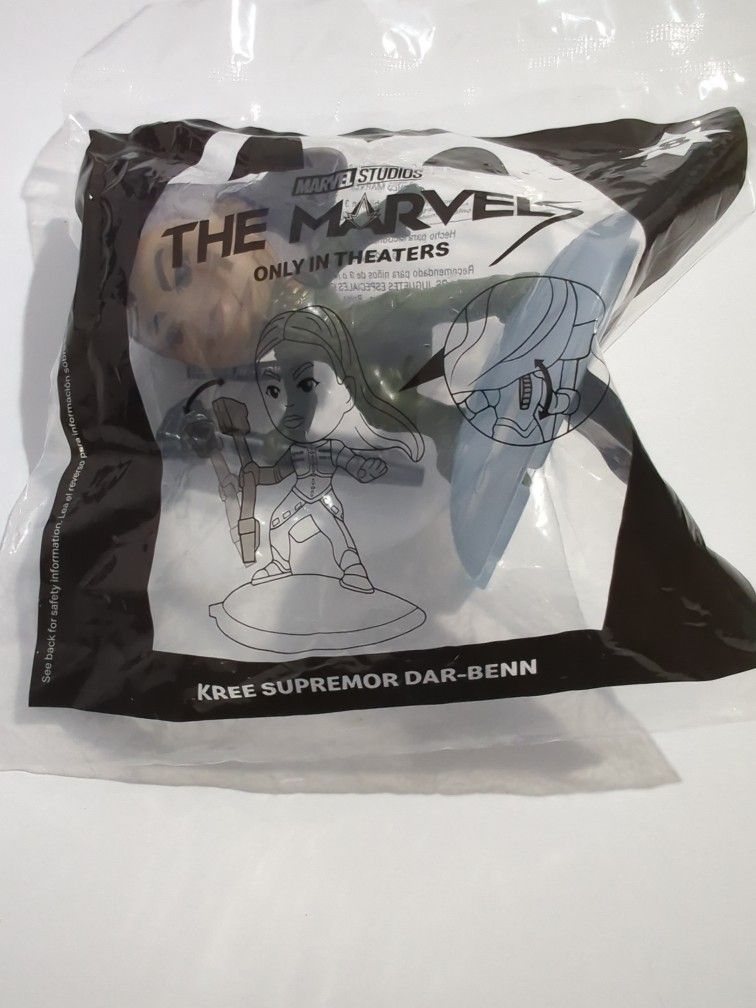 McDonald's Happy Meal Toy, Marvel, The Marvels, Kree Supremor Dar-Benn