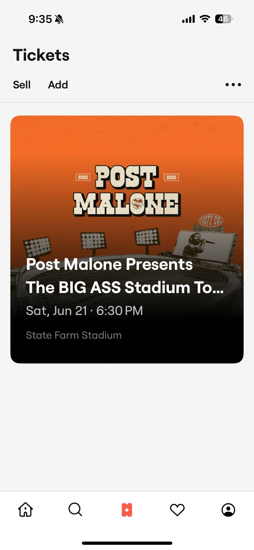 Post Malone -2 Tickets