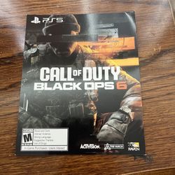 Call of duty Black ops 6 For ps5