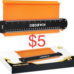 dodowin Contour Gauge, Mens Gifts for Boyfriend Husband Dad, SuperGauge Contour Shape Tool Measuring Tools for Tile Floors Woodworking Gifts