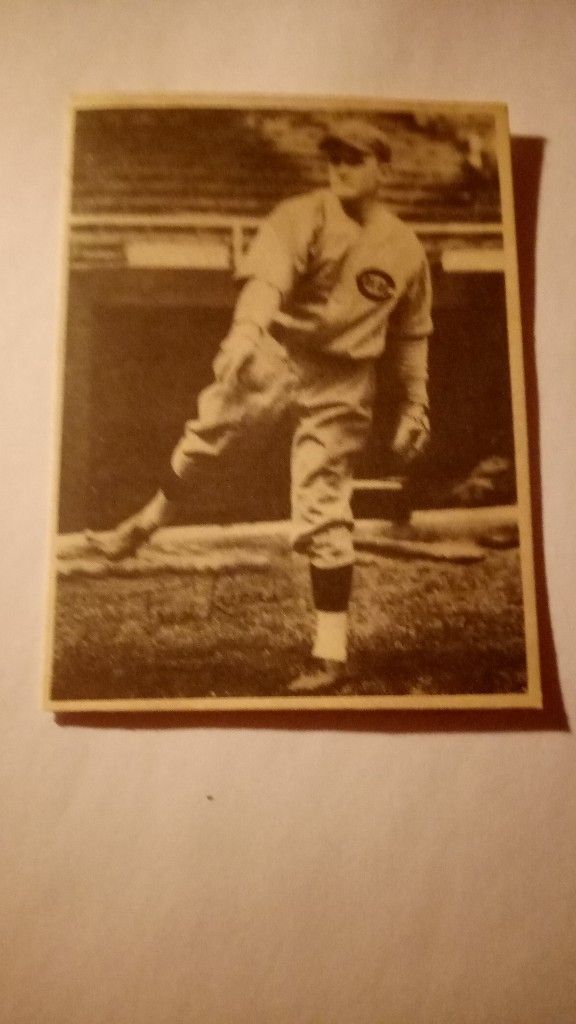 This Is A 1933:Fred Luca Signed Baseball Card .