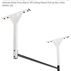 Ultimate Body Press Wall or 9’ Ceiling Mount Pull Up Bar