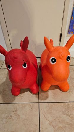 Bouncy donkey for kids