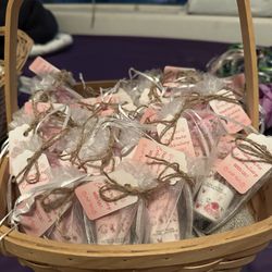 Girl Thank You baby Shower  Favors