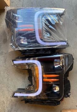 18-20 Ford F150 LED DRL Headlights Luces Micas Calaveras Faros Faroles Focos 
