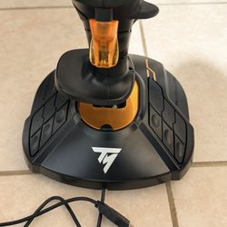 Thurstmaster Joystick, Throttle And Yaw/Brake Pedal