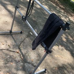 Fly Bold Portable Free Standing. Ballet Barre W/ Travel Bag