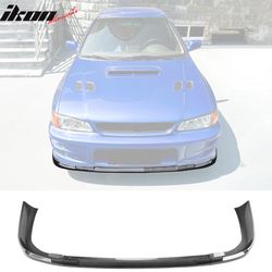 Fits 97-01 Impreza STI Style Front Bumper Lip Chin Splitter PP Carbon Fiber Print