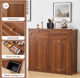 Tilt Out Trash Cabinet
