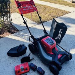 🔥 Milwaukee M18 Fuel Lawnmower kit complete