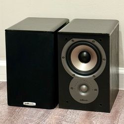 Polk Audio TSi100 Bookshelf Speakers Pair – Black – Tested and Working