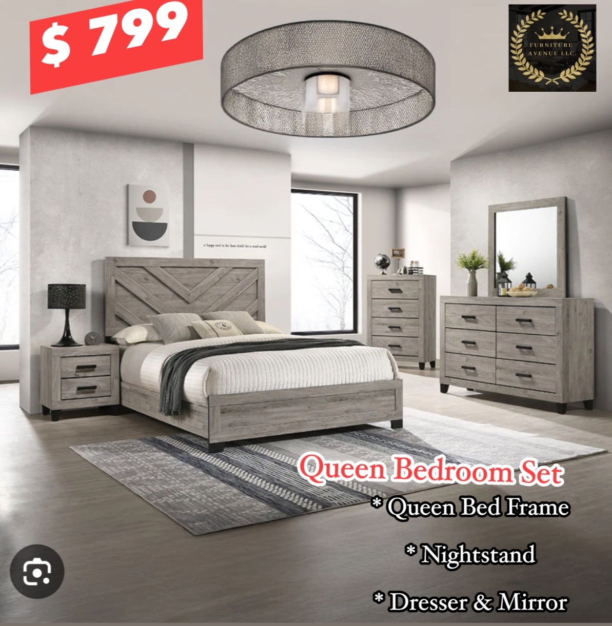 Sale 🚨 Queen Bedroom Set 