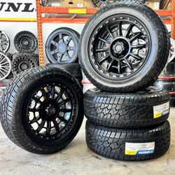 Blackrhino Wheels whit 275/55r20 Landsail A/T (Set 4) brand New 