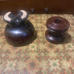 Old Ceramic Insulators