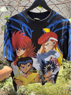 YuYu Hakusho All Over Print Shirt Sz XL