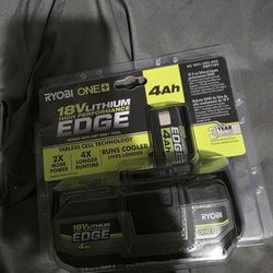  NEW* Ryobi Edge 4.0 Battery 