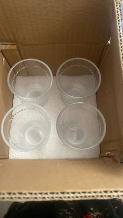 Clear Glass Fluted Tumbler 24pcs For $15