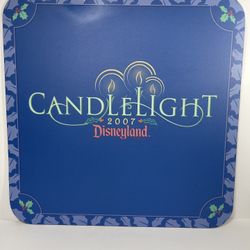 Disneyland Sign Candlelight Procession Christmas Holiday Theme Park Prop 2007