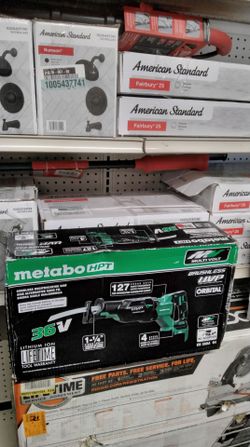 METABO HPT 36V CORDLEES RECIPROCATING SAW (TOOL ONLY)