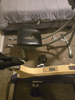 Ab coaster, exercise bike