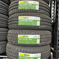 (4) 185-65-15  TBB All Season 60k miles Finance!