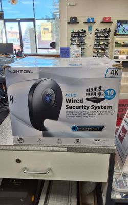 Night Owl 4K HD 10 Camera Wired Security System