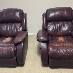 Comfy Brown Recliners