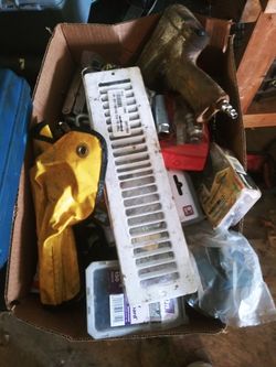 Box of tools and stuff
