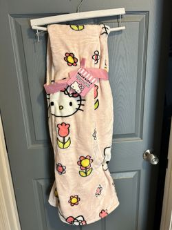 Spring Hello Kitty, Throw Blanket