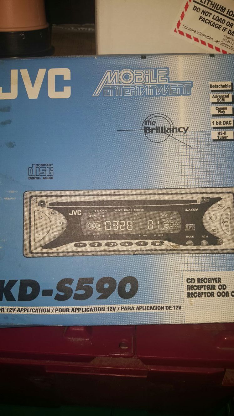 Jvc car stereo