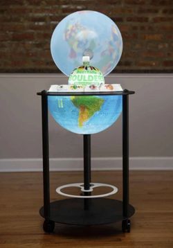 Buzz Ballz Globe Cart Limited Edition 1/84 World Cup Soccer