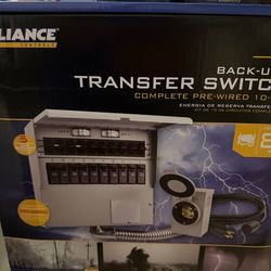 Reliance Controls 310CRK 30A 10-Circuit Generator Transfer Switch Kit
