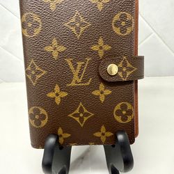 LV Monogram Wallet Passport Agenda 