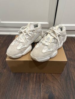 Yeezy 500 bone white size 9 men