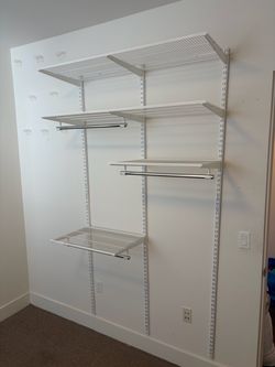 Adjustable shelving