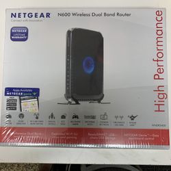 Netgear, N 600 Dual Band High-Performance Router