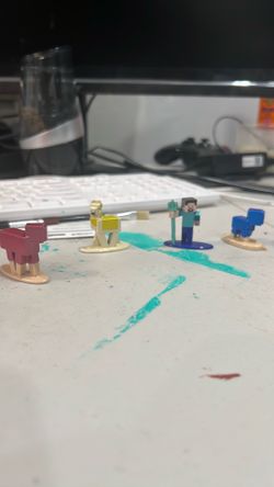 Minecraft toys for 5 dollars each