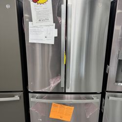 GE 27 Cu.ft French Door Refrigerator With Internal Water And Ice