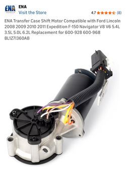 ENA Transfer Case Shift Motor for Ford F-150 Expedition 2009-2011 4WD 3.5L