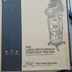 Rolling Upright Xmas Tree Bag
