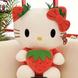 Hello Kitty Strawberry Plushie!