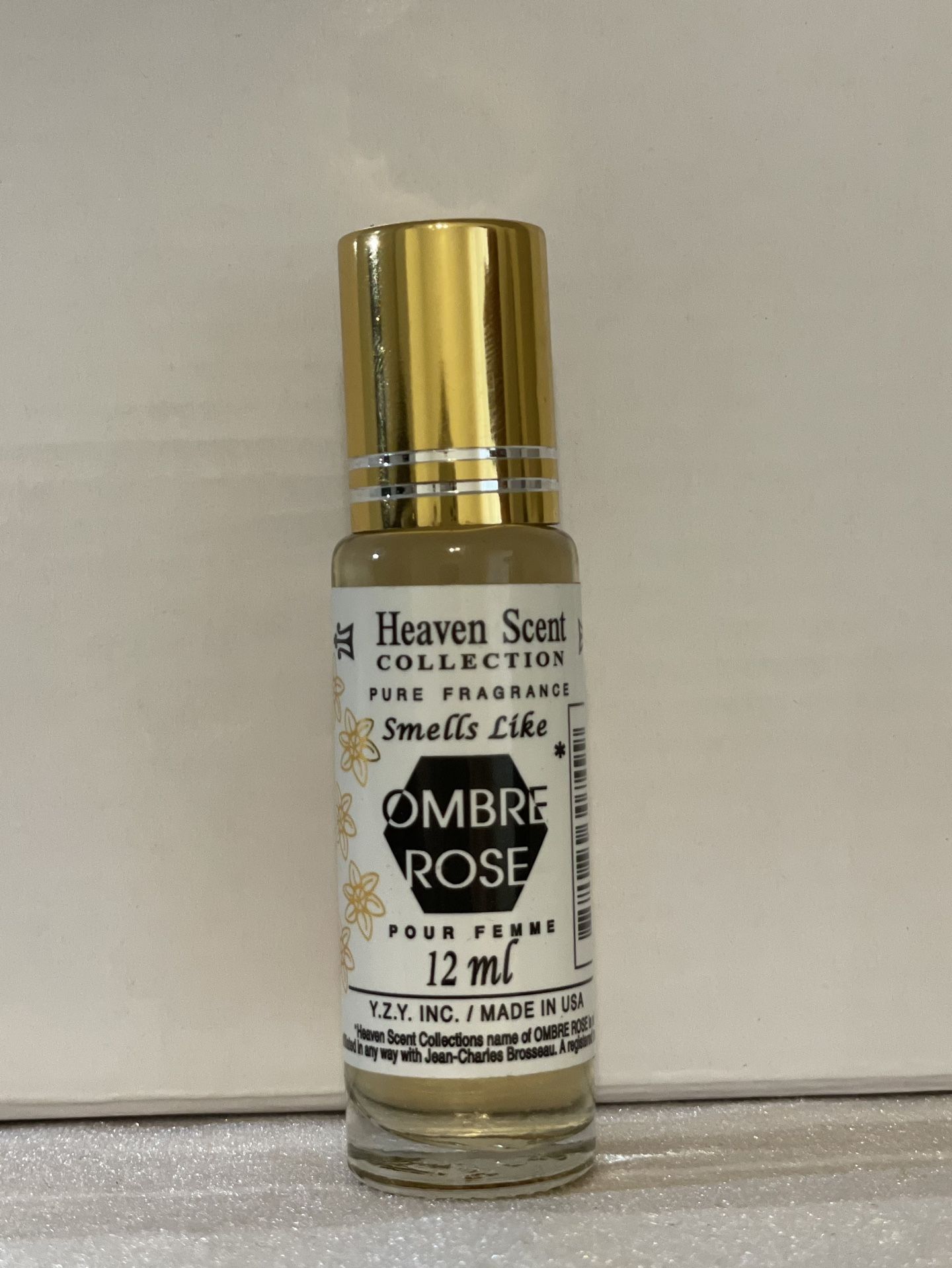 Ombre Rose Women Perfume Oil Rollerball 