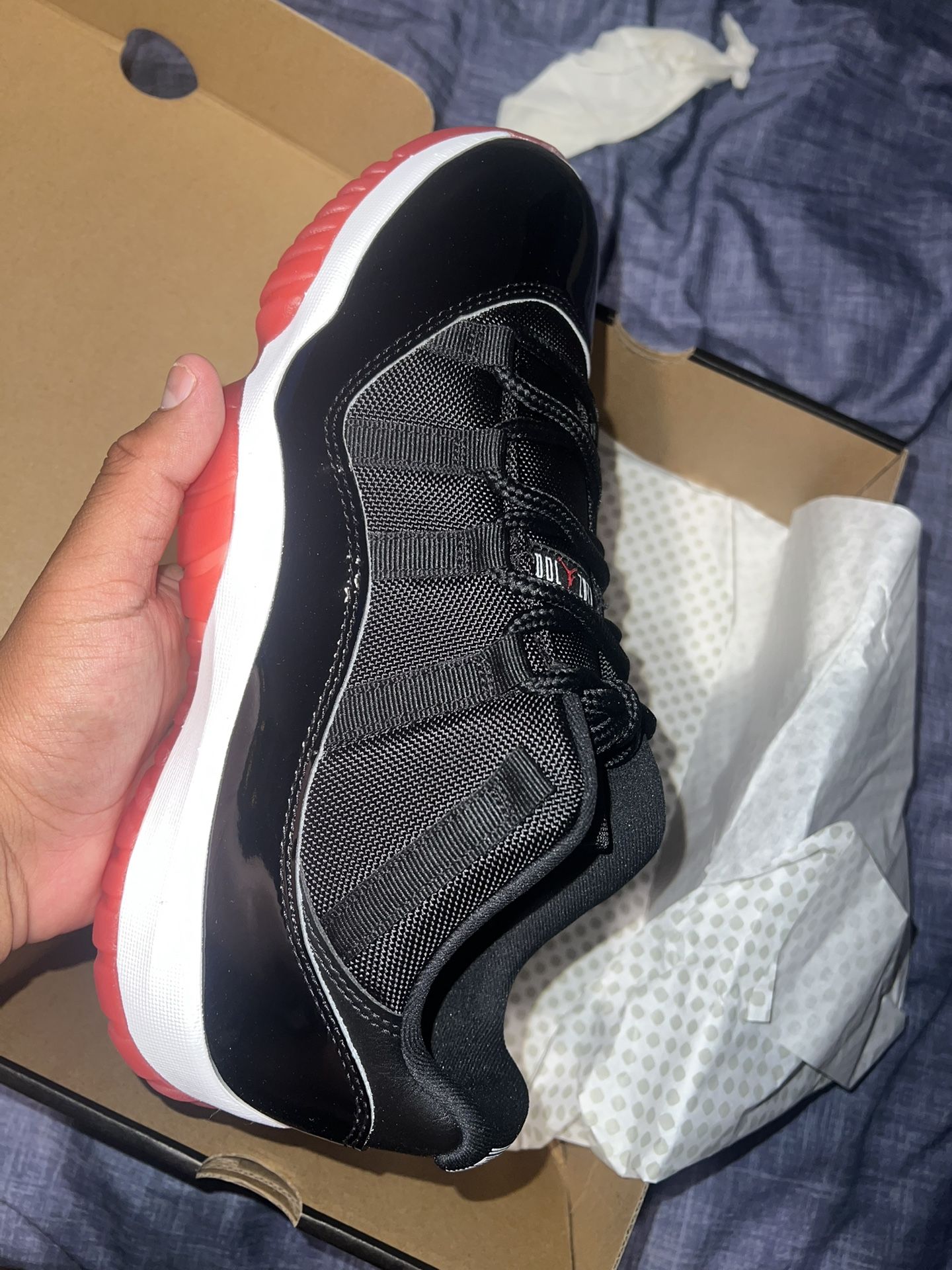 Jordan 11 Low bred Size 10M (NEW)