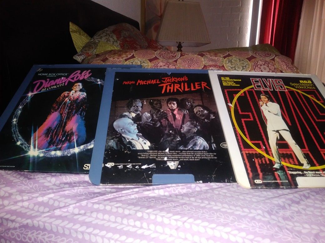 Michael Jackson, Diana Ross and Elvis Presley Laser Desk