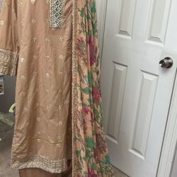 Fancy Cotton Suit 3pc