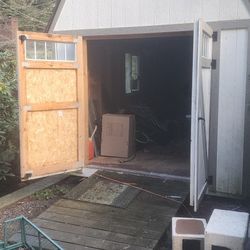 Wood Storage Shed