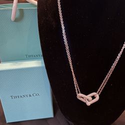 Sterling Silver Double Link Necklace 