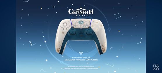 Sony Playstation 5 DualSense Wireless Controller - Genshin Impact Limited Edition