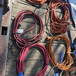 5 Used Extension Cords $25 