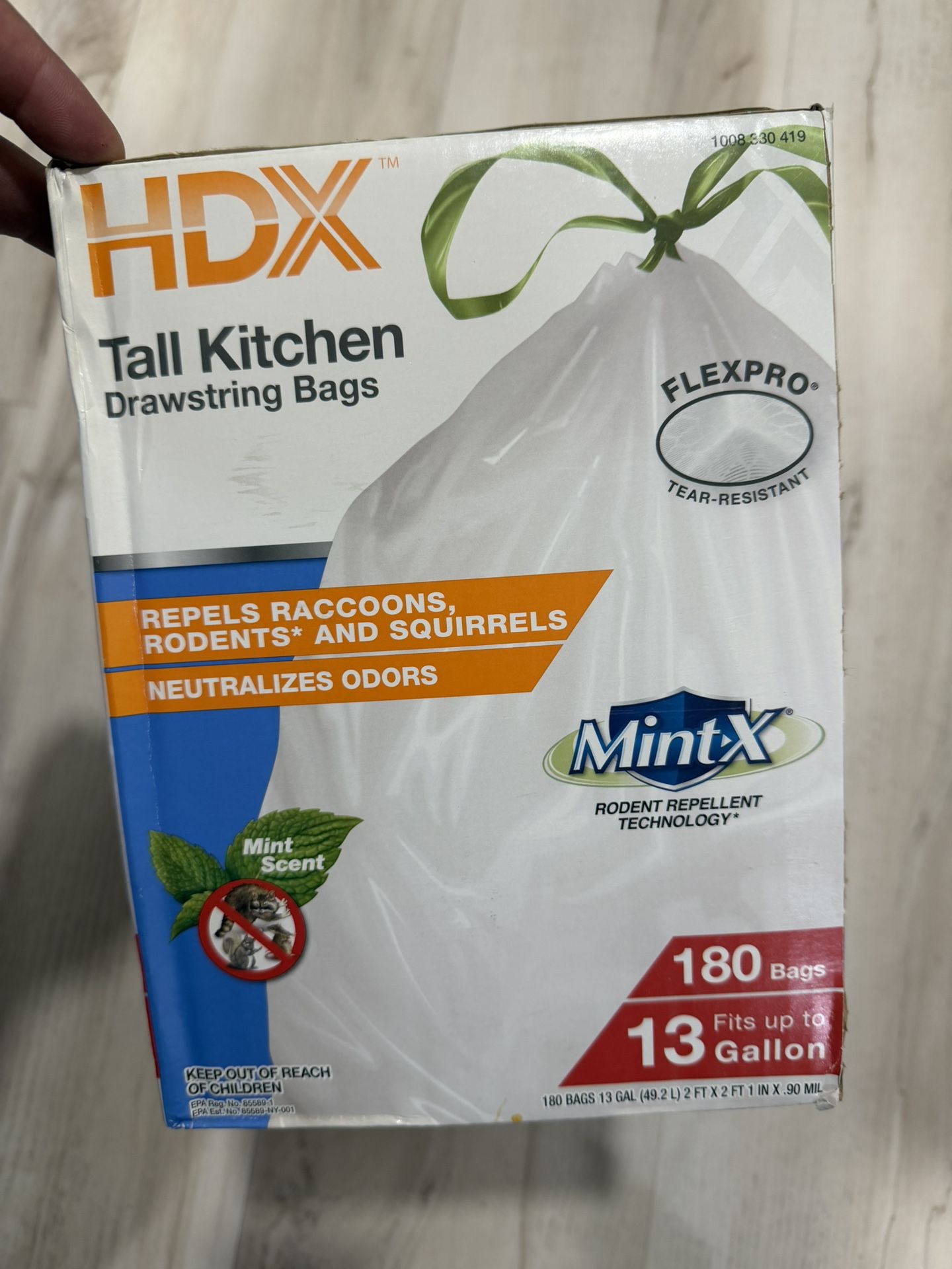 HDX 180 Trash Bagas
